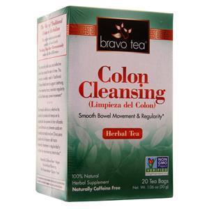 Bravo Tea Colon Cleansing Herbal Tea  20 pckts