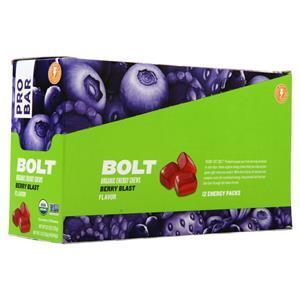 Pro Bar BOLT - Organic Energy Chews Berry Blast 12 pack