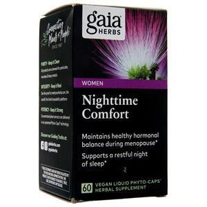 Gaia Herbs Nighttime Comfort for Women  60 lcaps