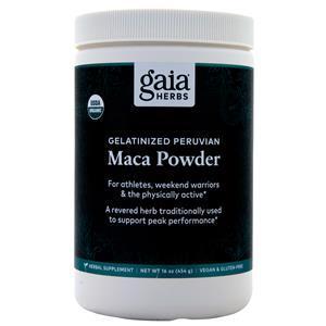 Gaia Herbs Maca Powder - Gelatinized  16 oz