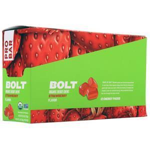 Pro Bar BOLT - Organic Energy Chews Strawberry 12 pack