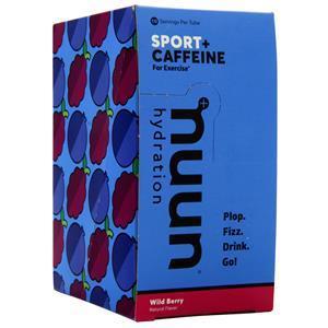 Nuun Sport - Hydration + Caffeine Wild Berry 8 vials