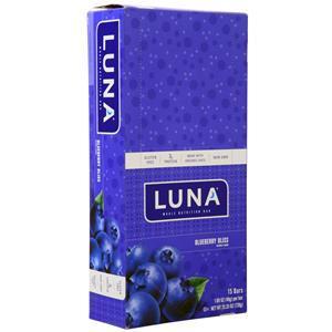 Clif Bar Luna Bar Blueberry Bliss 15 bars