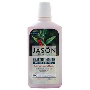 Jason Healthy Mouth Mouthwash Tea Tree & Cinnamon 16 fl.oz