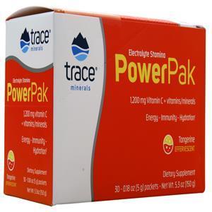 Trace Minerals Research Electrolyte Stamina Power Pak Tangerine 30 pckts