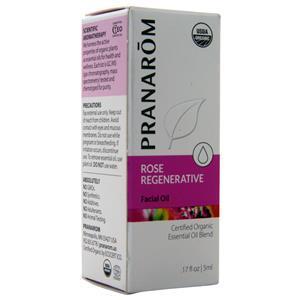 Pranarom Rose Regenerative Facial Oil - Certified Organic Essential Oil  5 mL
