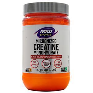 Now Micronized Creatine Monohydrate  500 grams