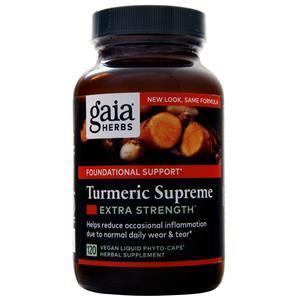 Gaia Herbs Turmeric Supreme - Extra Strength  120 vcaps