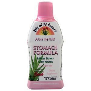 Lily of the Desert Aloe Herbal - Stomach Formula Fresh Mint 32 fl.oz