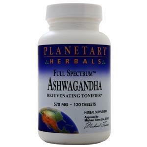 Planetary Formulas Ashwagandha  120 tabs