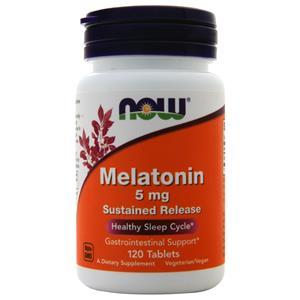 Now Melatonin (5mg)  120 tabs