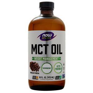 Now MCT Oil Liquid Chocolate Mocha 16 fl.oz