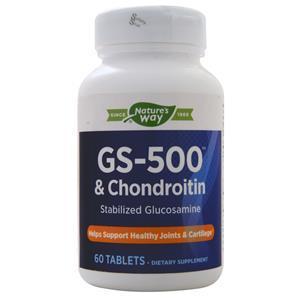 Nature's Way GS-500 and Chondroitin  60 tabs