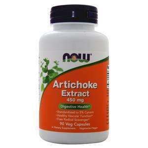 Now Artichoke Extract (450mg)  90 vcaps