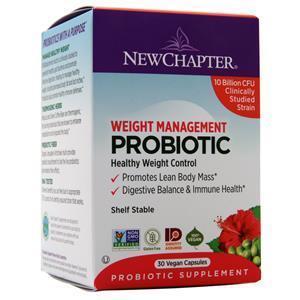 New Chapter Weight Management Probiotic  30 vcaps