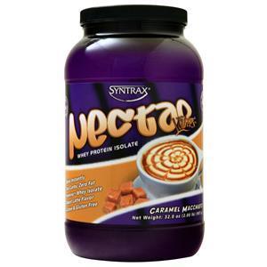 Syntrax Nectar Whey Protein Isolate Caramel Macchiato 2 lbs