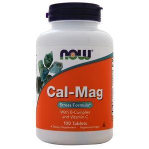 Now Cal-Mag  w/ B-Complex & Vitamin C  100 tabs