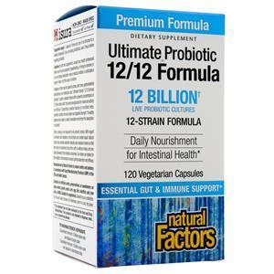 Natural Factors Ultimate Probiotic 12/12 Formula  120 vcaps