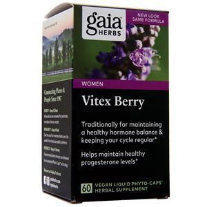 Gaia Herbs Single Herbs - Vitex Berry  60 vcaps