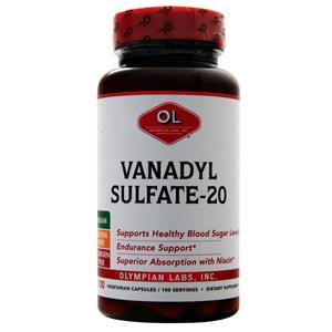 Olympian Labs Vanadyl Sulfate-20  100 vcaps