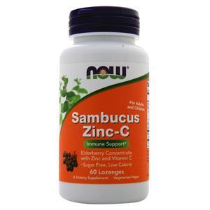 Now Sambucus Zinc-C  60 lzngs
