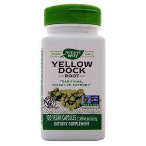 Nature's Way Yellow Dock Root  100 vcaps