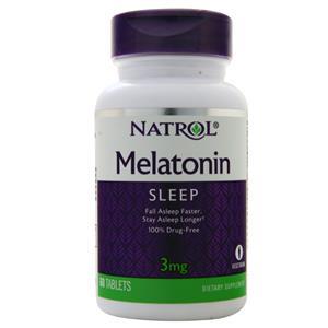 Natrol Melatonin (3mg)  60 tabs