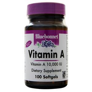 Bluebonnet Vitamin A (10000IU)  100 sgels