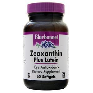 Bluebonnet Zeaxanthin Plus Lutein  60 sgels