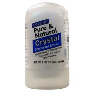 Deodorant Stones of America Pure & Natural Crystal Deodorant Stone Unscented 2.13 oz