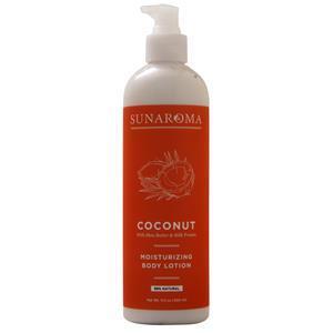 Sunaroma Body Lotion Moisturizing Coconut 11.5 oz