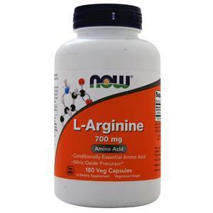 Now L-Arginine (700mg)  180 vcaps