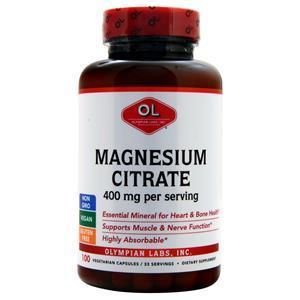 Olympian Labs Magnesium Citrate  100 vcaps