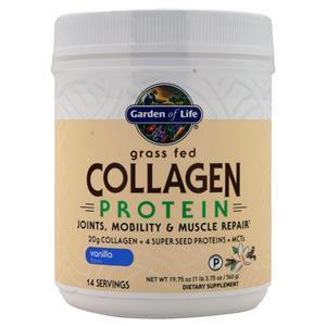 Garden Of Life Grass Fed Collagen Protein Vanilla 560 grams