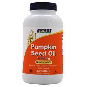 Now Pumpkin Seed Oil (1000mg)  200 sgels