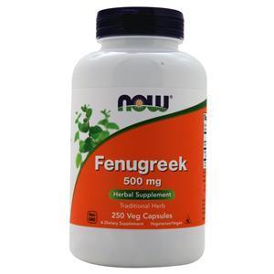 Now Fenugreek (500mg)  250 vcaps