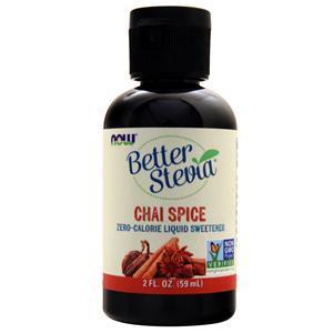 Now Better Stevia - Zero Calorie Sweetener Chai Spice 2 fl.oz