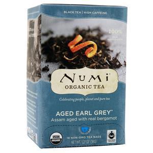 Numi Organic Tea Aged Early Grey 18 pckts