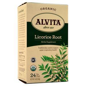 Alvita Tea Bags - Organic Licorice Root 24 pckts