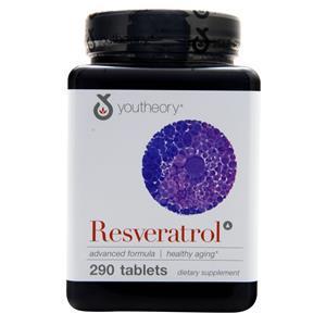 YouTheory Resveratrol (Advanced Formula)  290 tabs