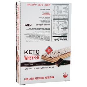 Convenient Nutrition Keto Wheyfer Bar Cocoa Cream 10 bars