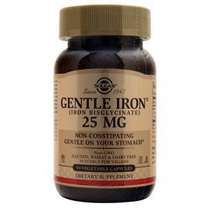 Solgar Gentle Iron (25mg)  90 vcaps