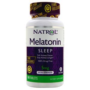 Natrol Melatonin - Time Released (5mg)  100 tabs