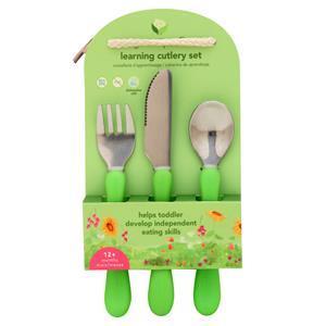 Green Sprouts Learning Cutlery Set 12+ Months (Green) 1 unit