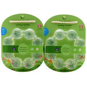 Green Sprouts Cooling Teether 6+ Months 2 pack