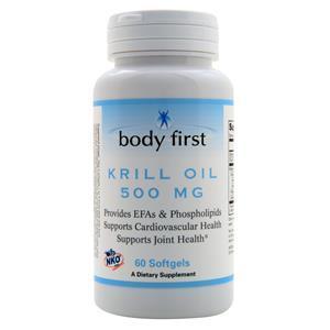 Body First Krill Oil (500mg)  60 sgels