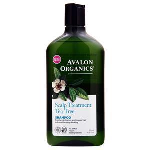 Avalon Organics Shampoo Scalp Treatment Tea Tree 11 fl.oz