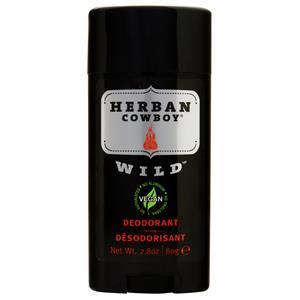 Herban Cowboy Vegan Deodorant Wild 2.8 oz