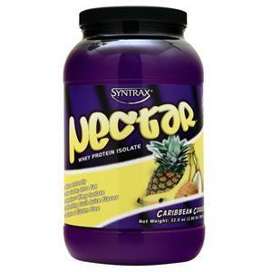 Syntrax Nectar Whey Protein Isolate Caribbean Cooler 2 lbs