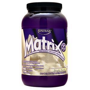 Syntrax Matrix 2.0 - Sustained Release Protein Simply Vanilla 2 lbs